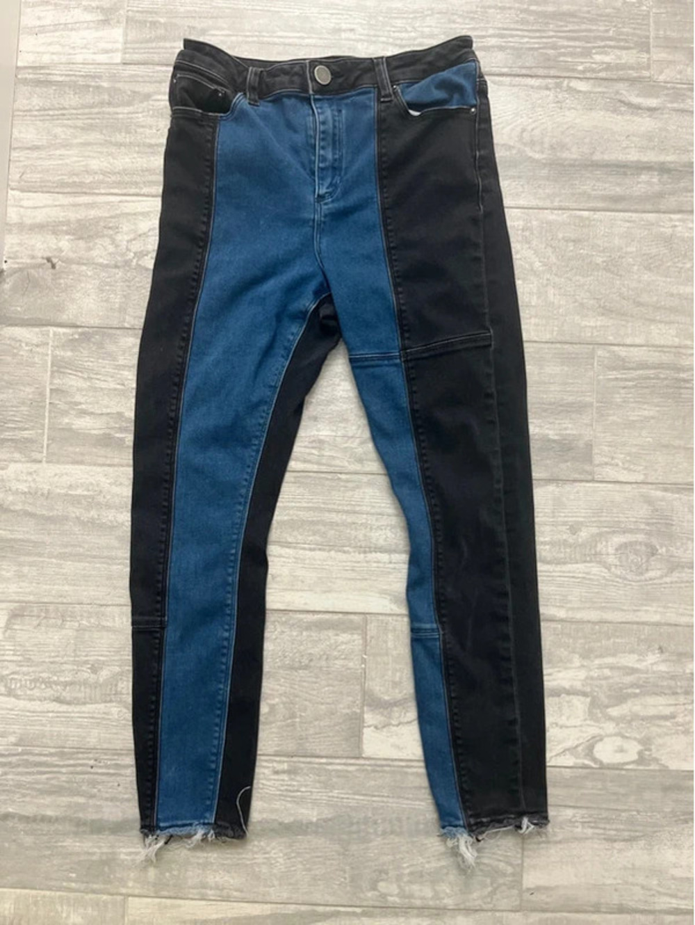 ASOS Denim 2 Tone Blue and Black Jeans